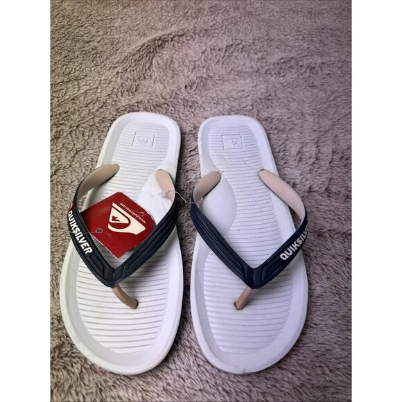Quiksilver Haleiwa Men's Flip Flops WHN Sandal Size 8 - Picture 2 of 16